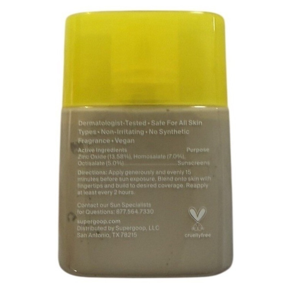 BNIB Supergoop Protec(tint) Daily Skin Tint SPF 50 - # 1ON 35ml exp 10/26 - Picture 6 of 8